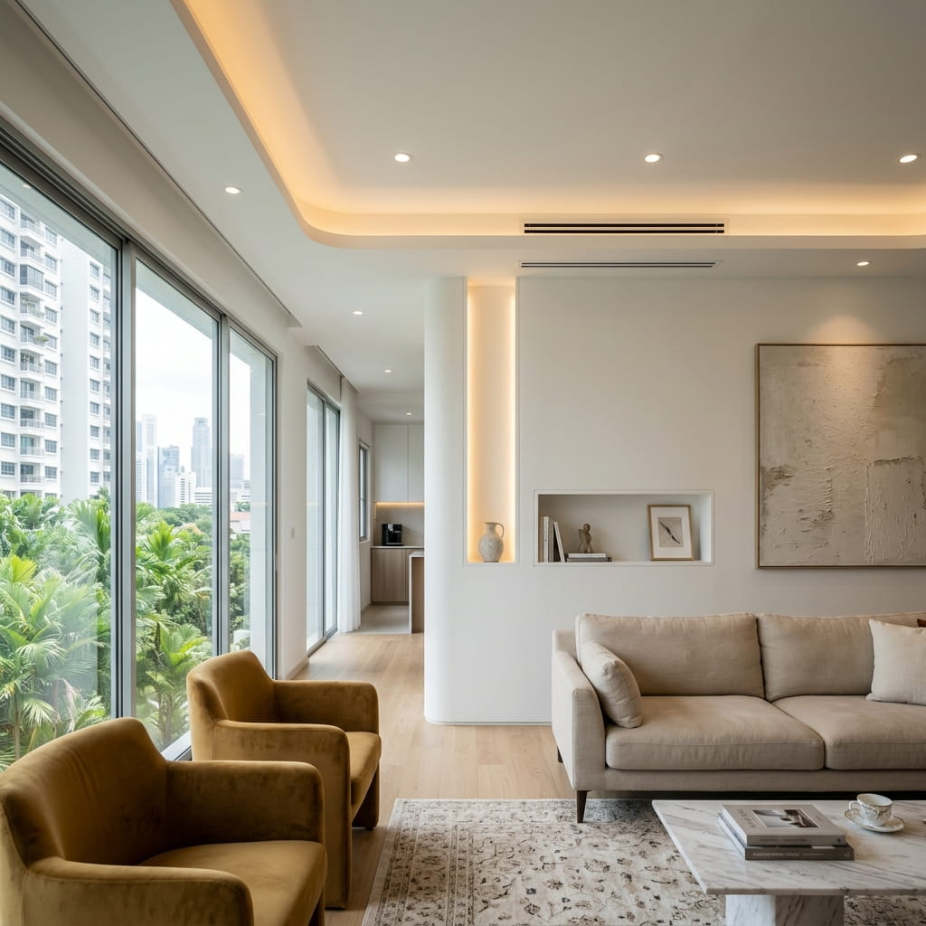 Premium Gypsum Ceiling Work